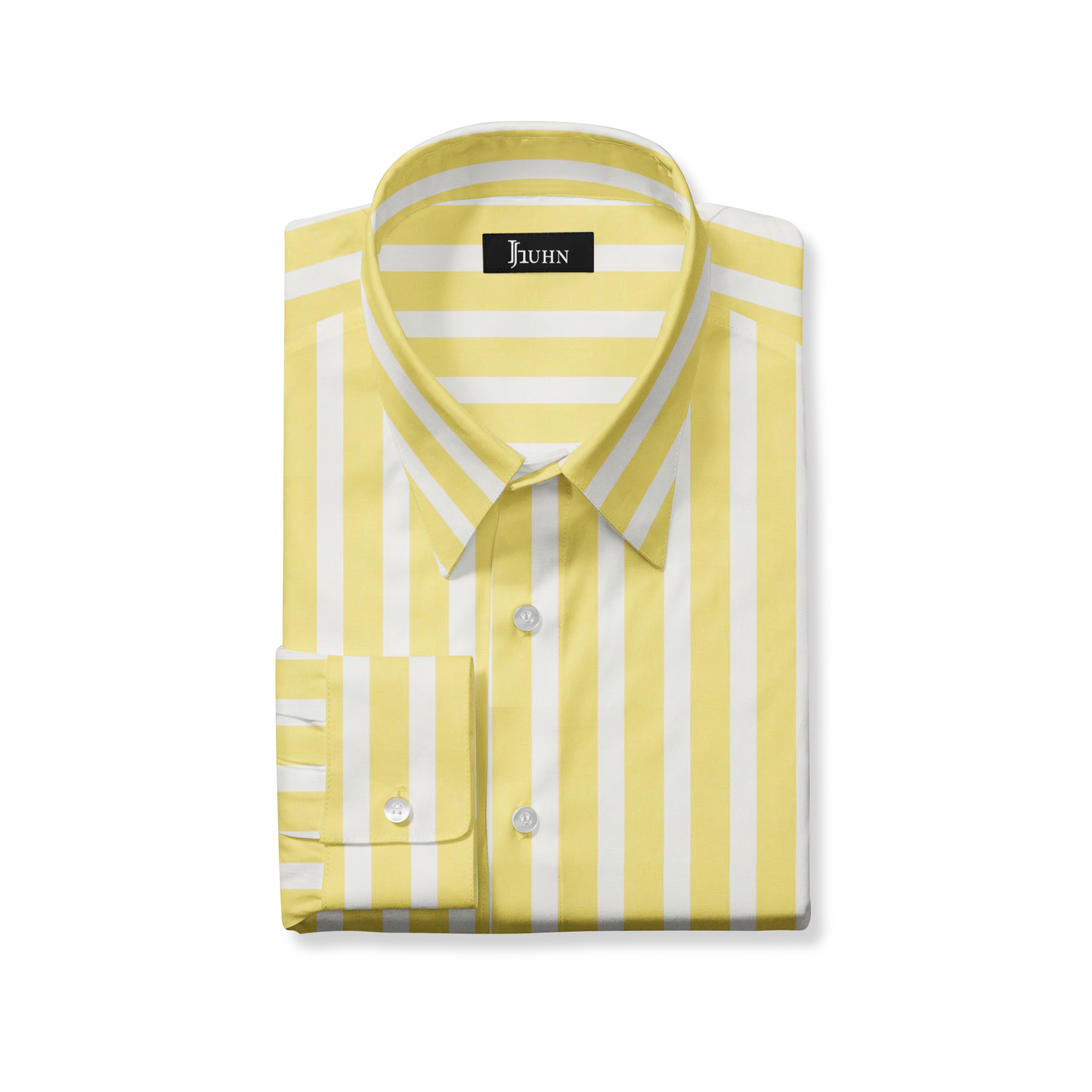 Yellow Striped Men's Shirt