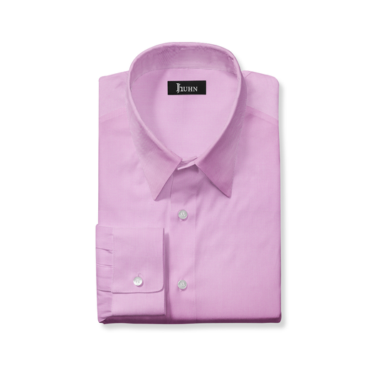 Wrinkle Resistant Men's Shirt in Magenta Solid