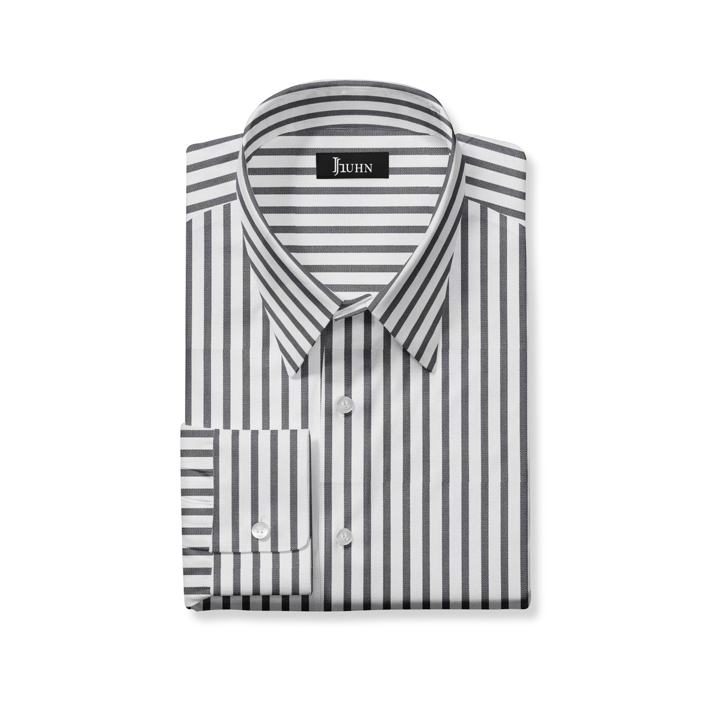 Grey Striped Men's Shirt