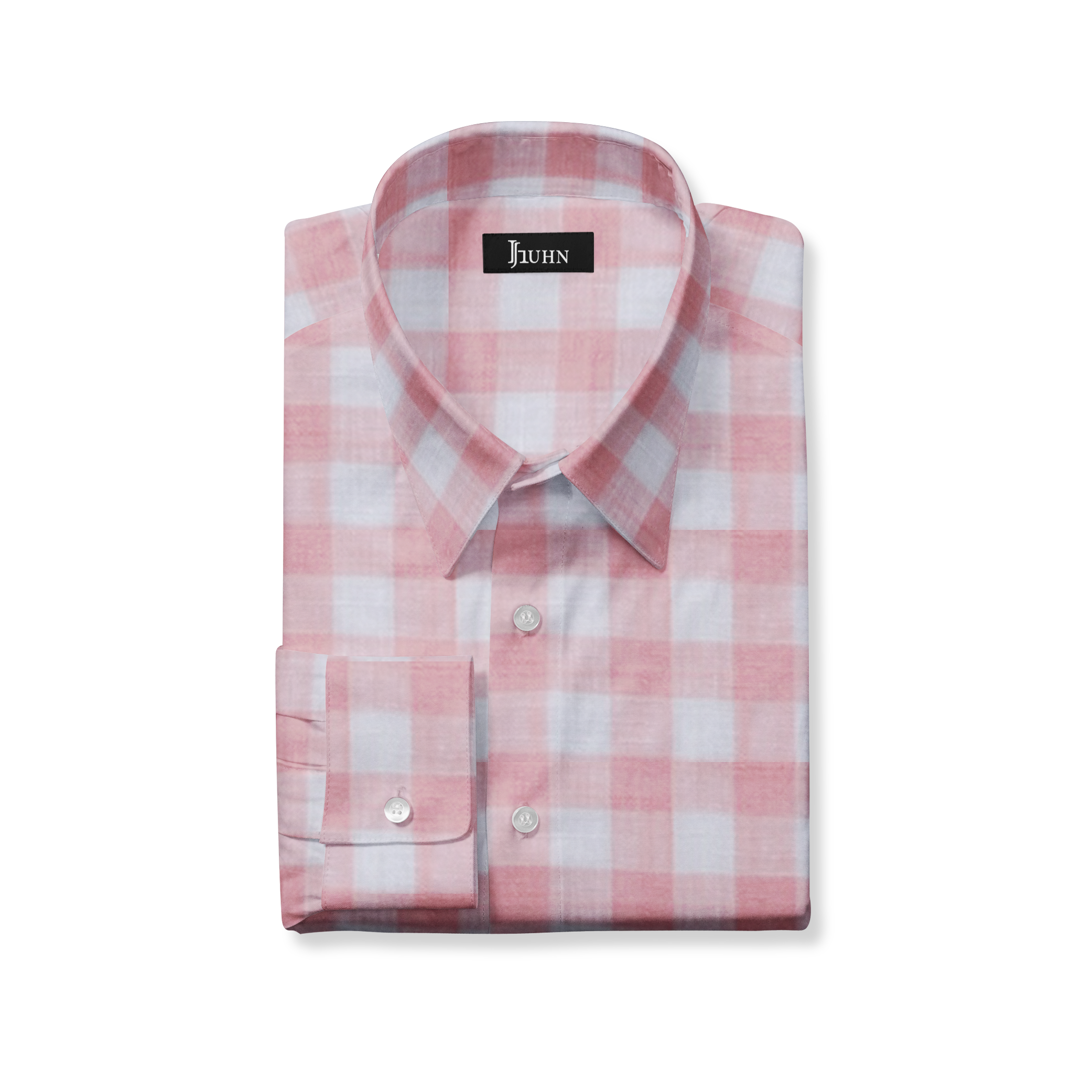 Pink Gingham Linen Shirt