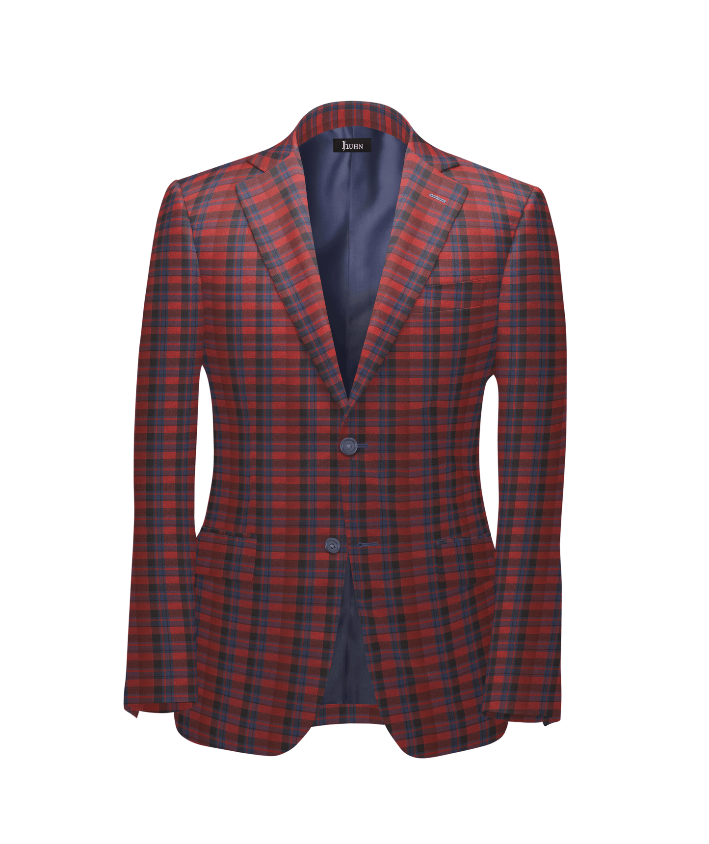 Men's Blazer - Red Tartan