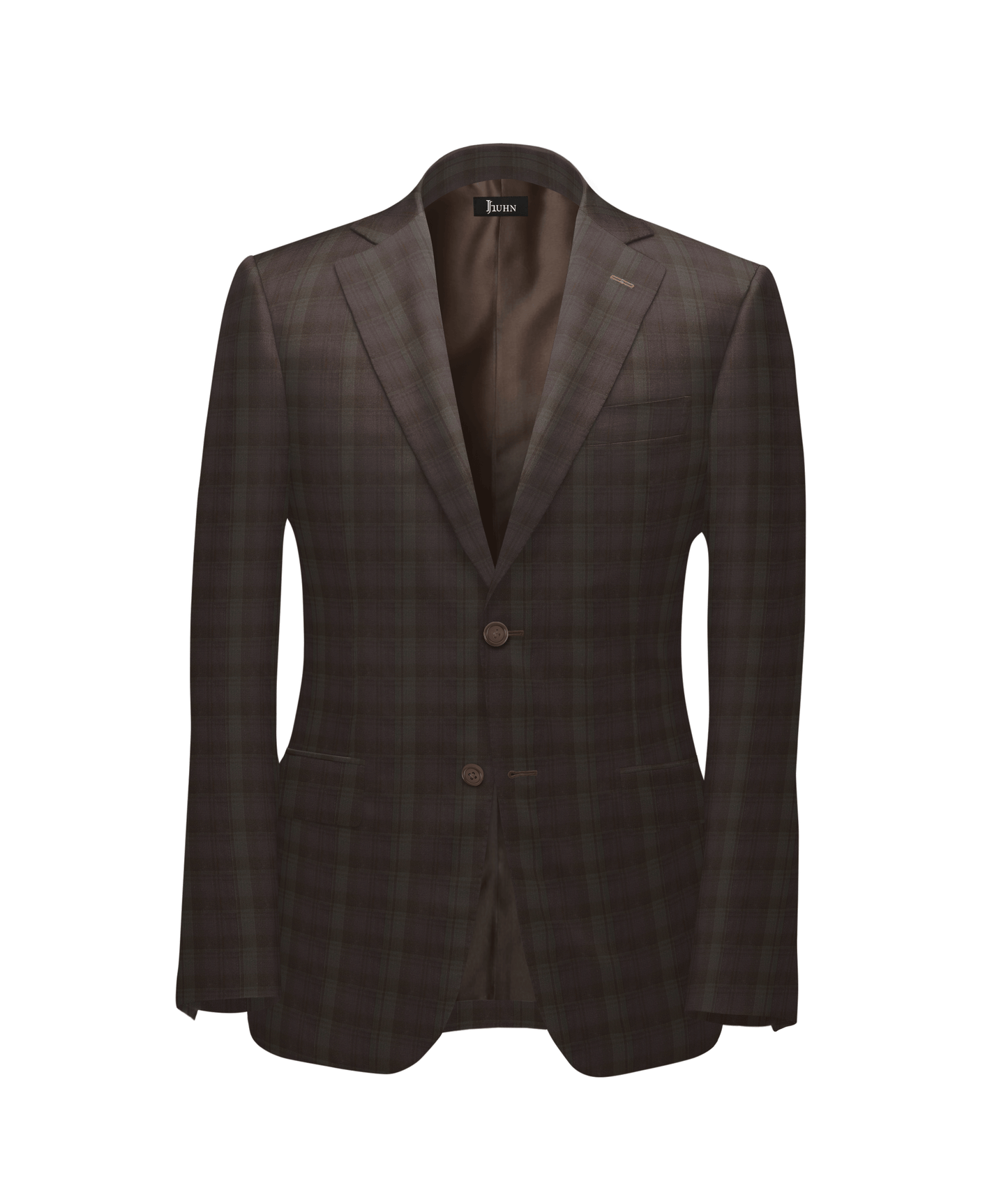 Men's Blazer - Brown Tartan