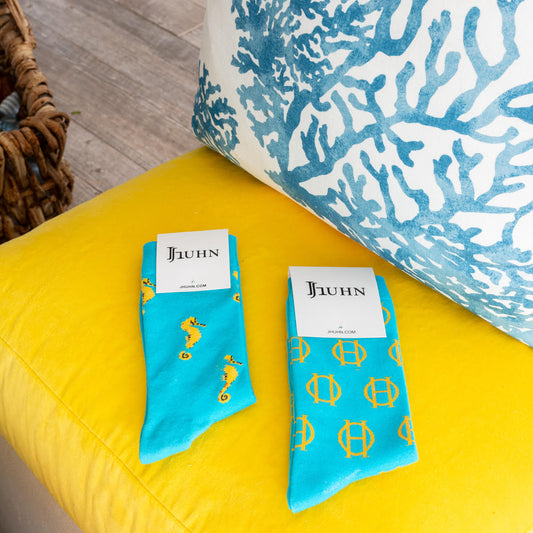 Ocean House Seahorse Socks