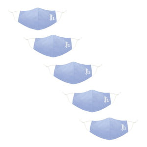 5 Pack of JH Light Blue Masks