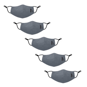 5 Pack of JH Gray Masks