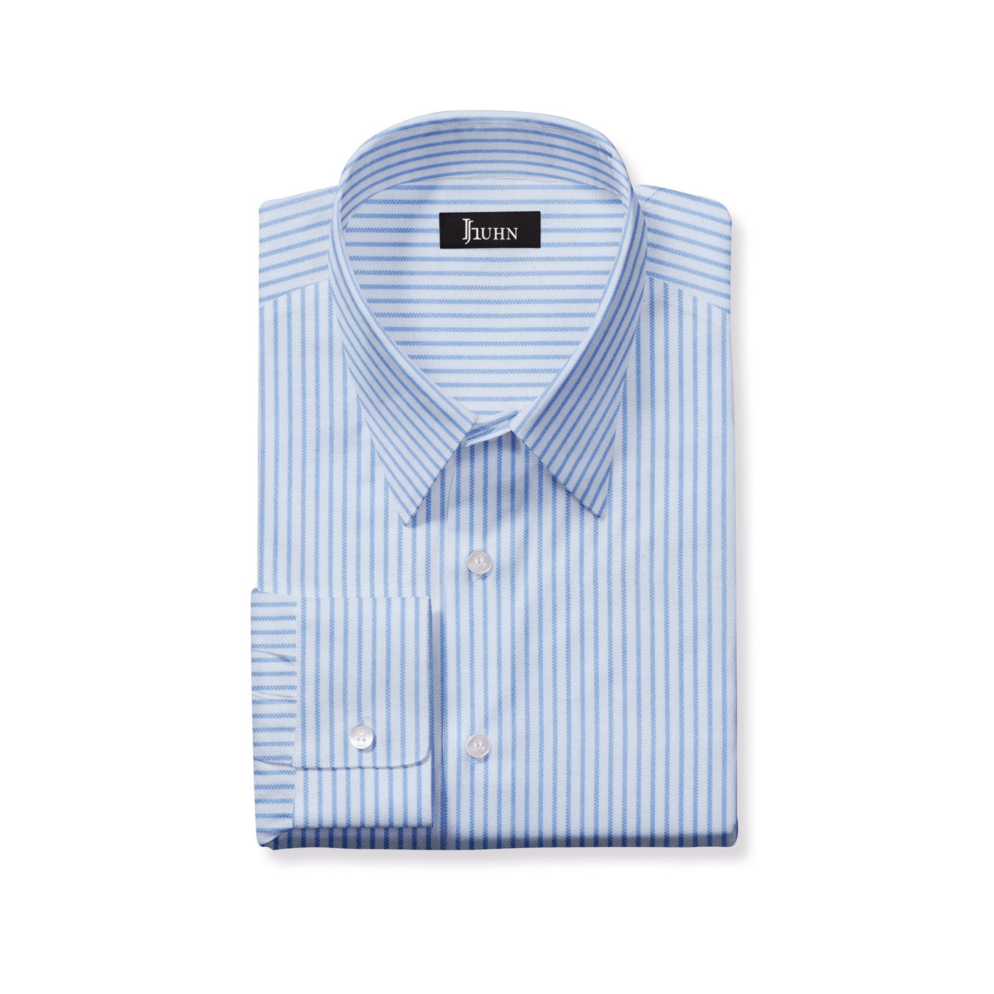 Blue on Blue Striped Men's Shirt