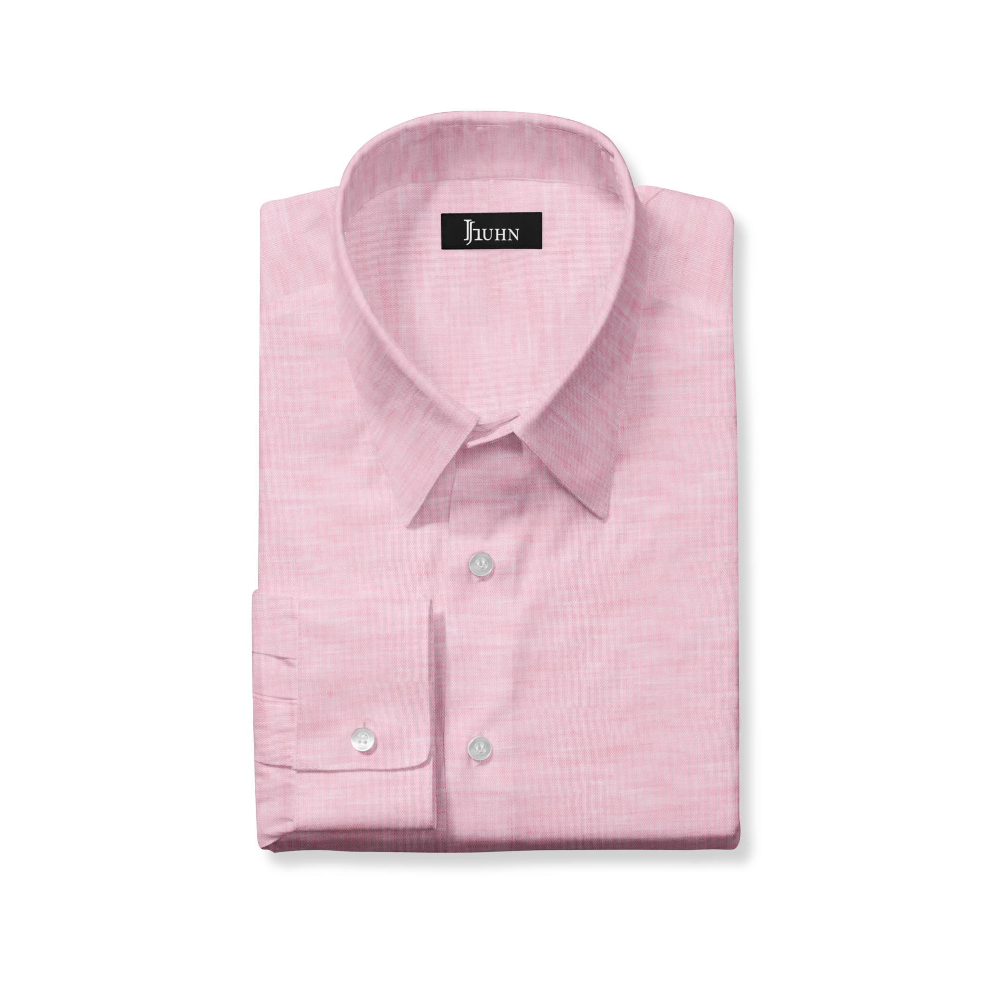 Linen Men's Shirt in Pink