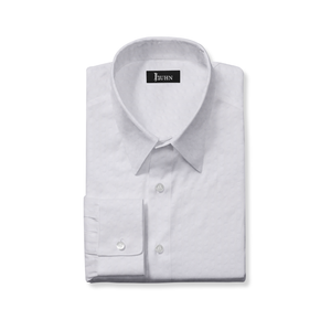 Seersucker Men's Shirt in White