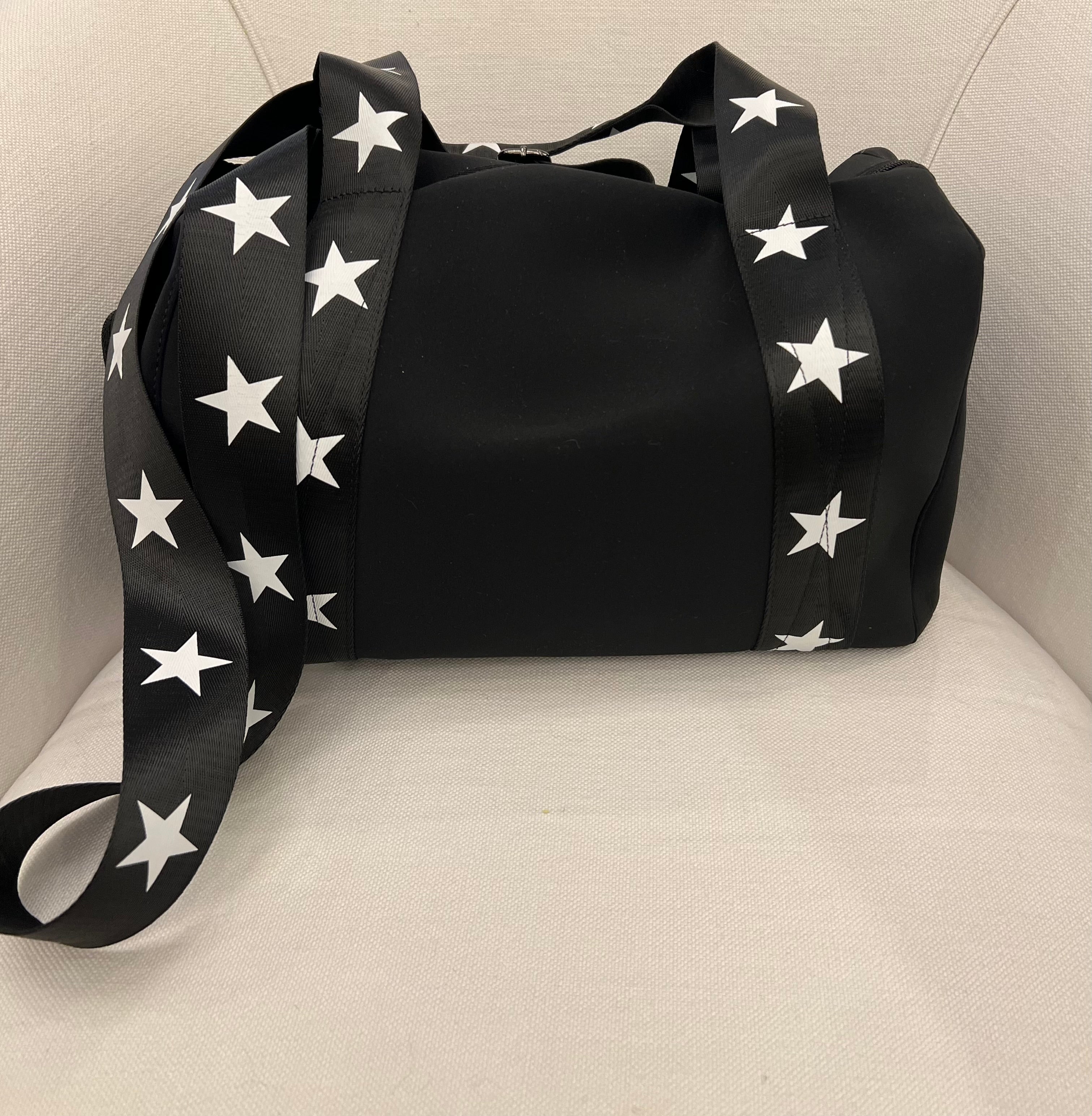 Black Star Bag with cross body strap