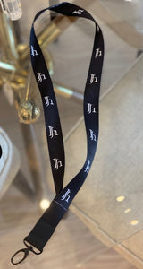 Black JH Lanyard to carry your mask/Never leave home without it
